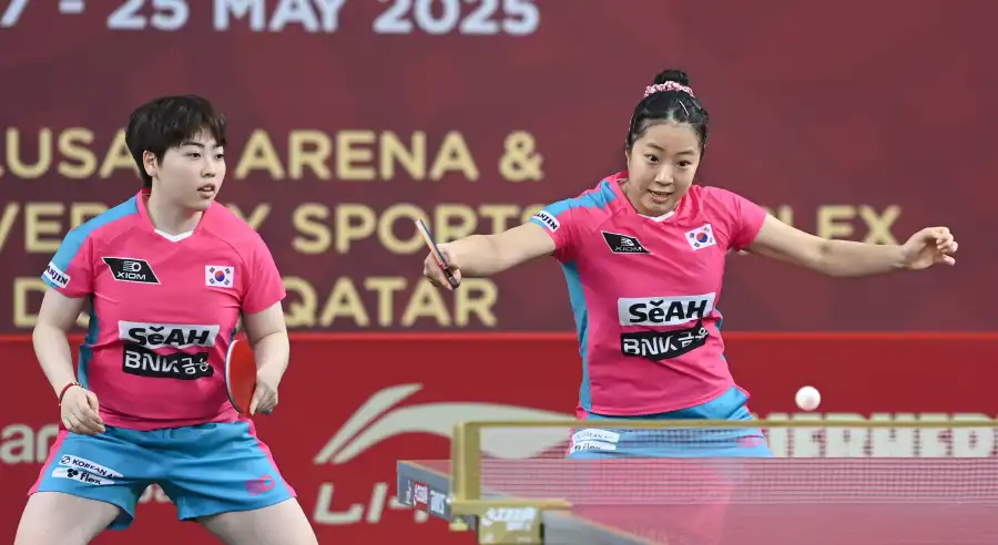 신유빈 유한나 8강진출