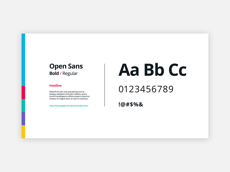 OpenSans 다운로드