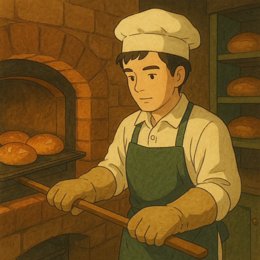 인생여정수 4 빵집 일러스트