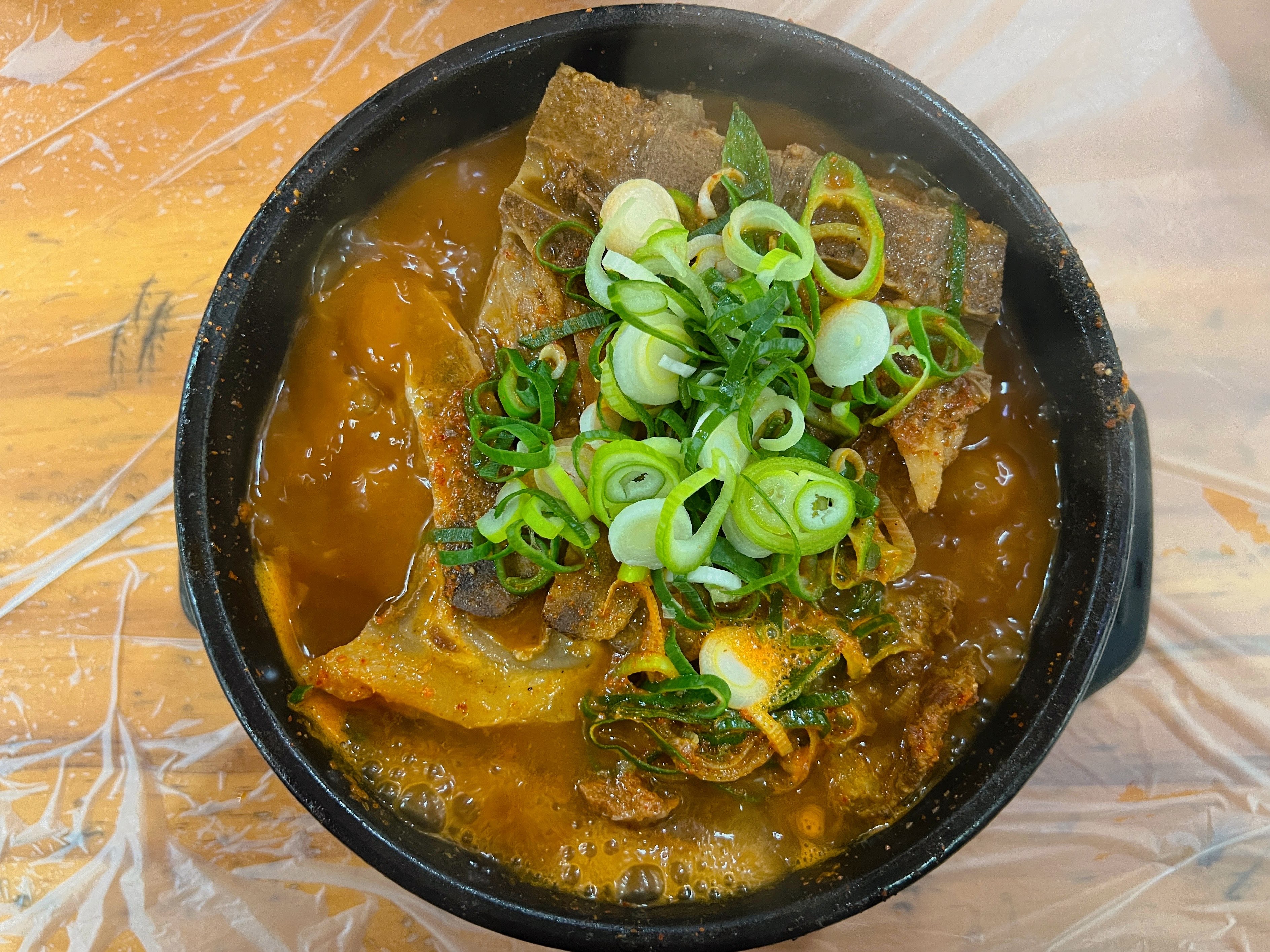 익산 엄가네뼈해장국