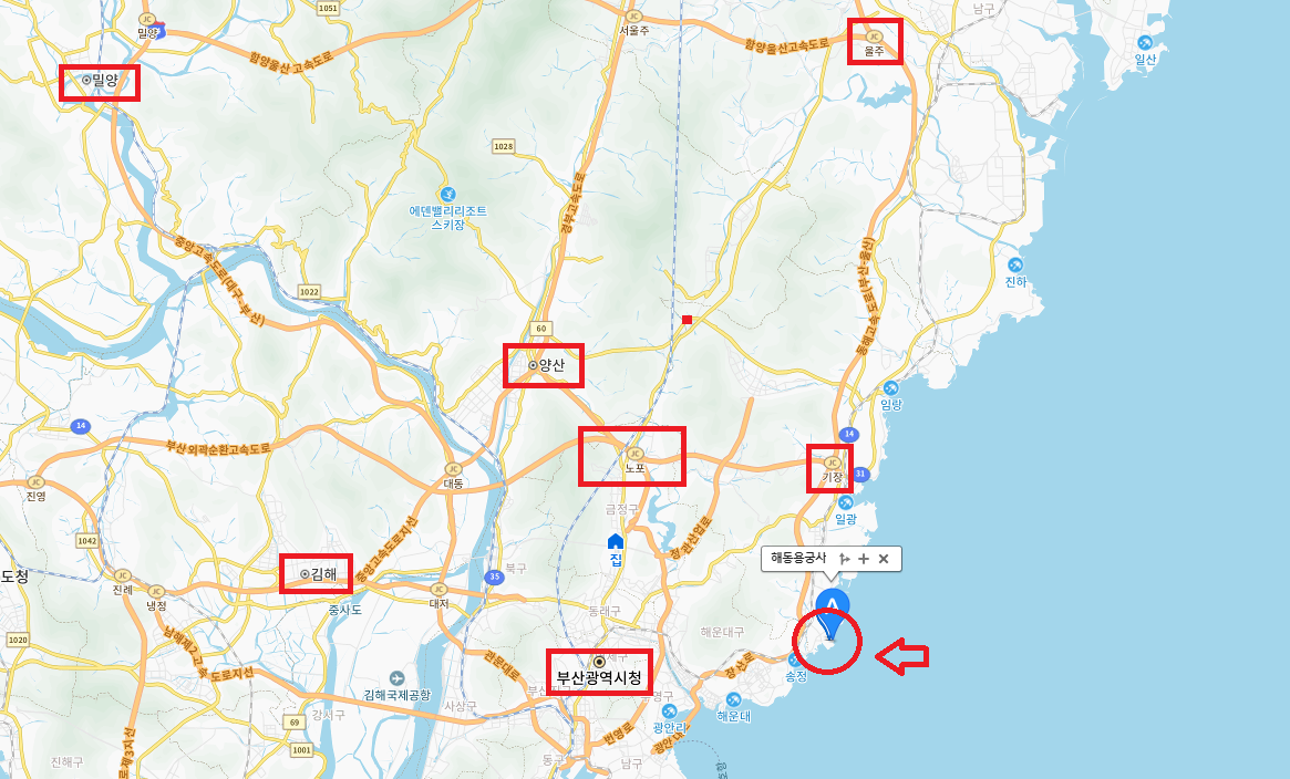 해동용궁사 주차장5