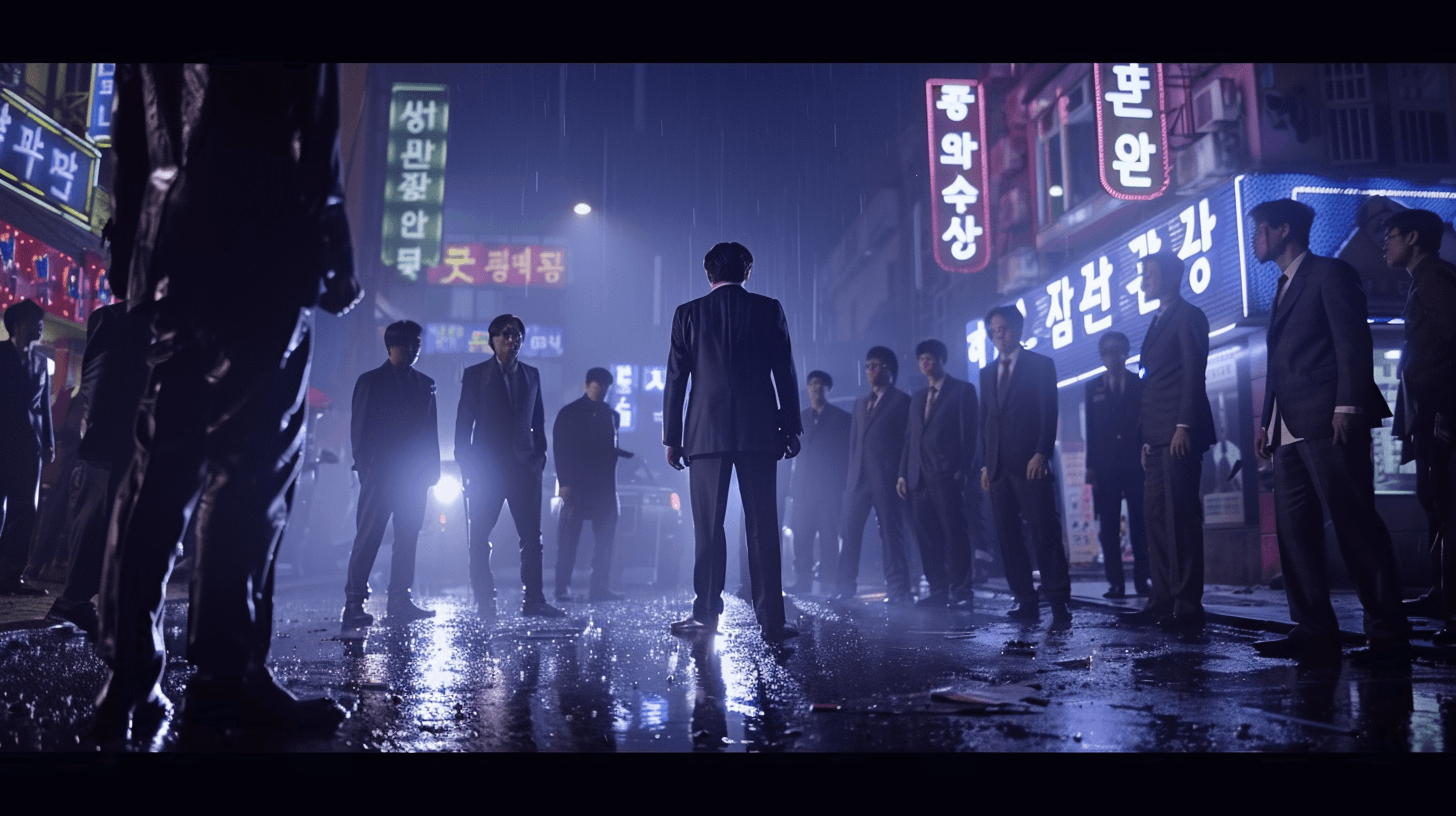 광장에-서-있는-남자들