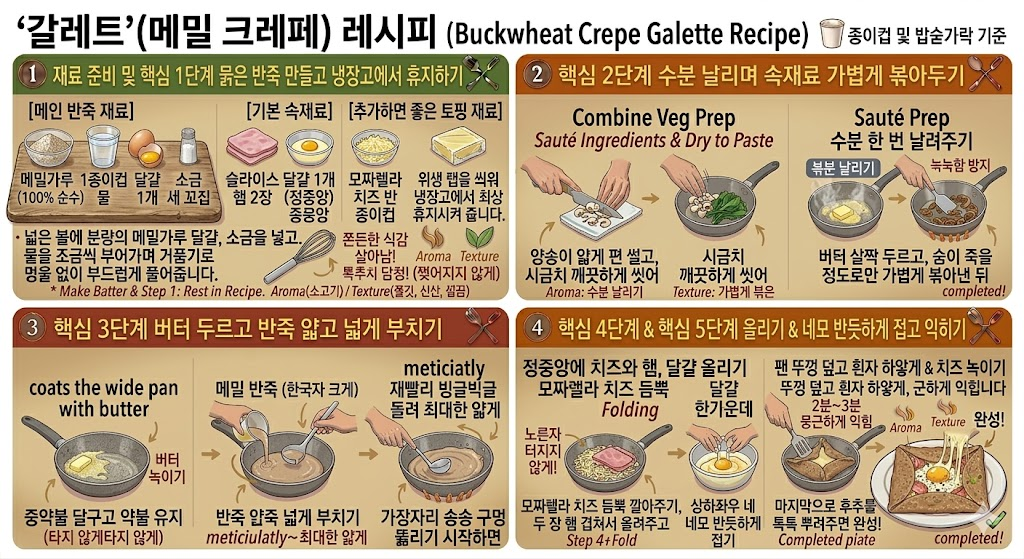칼레트 쿠키 레시피
