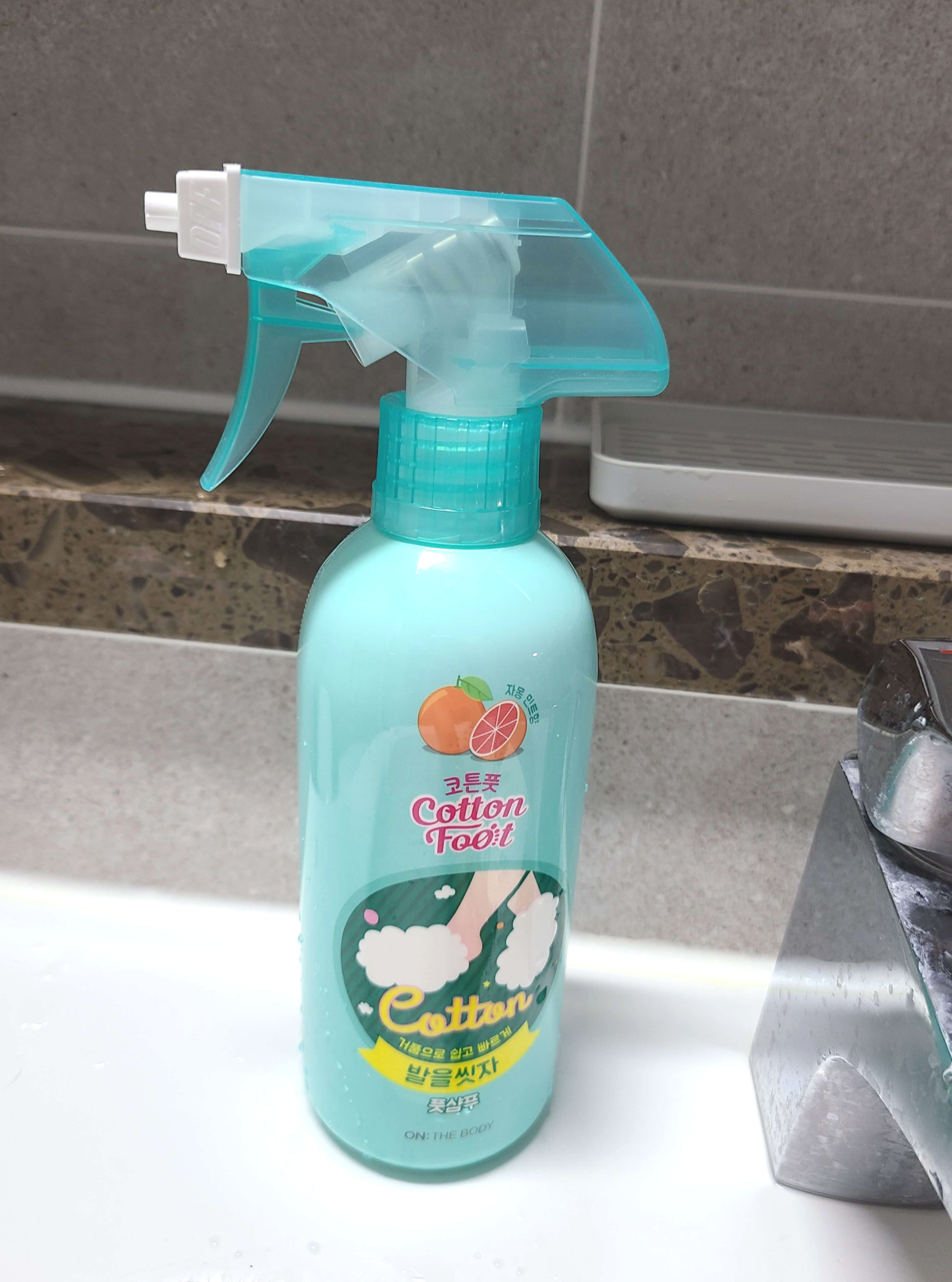 온더바디 풋샴푸 욕실