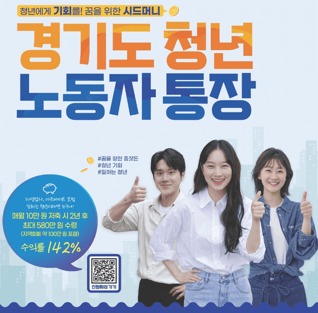 경기도 청년 노동자통장 신청하기