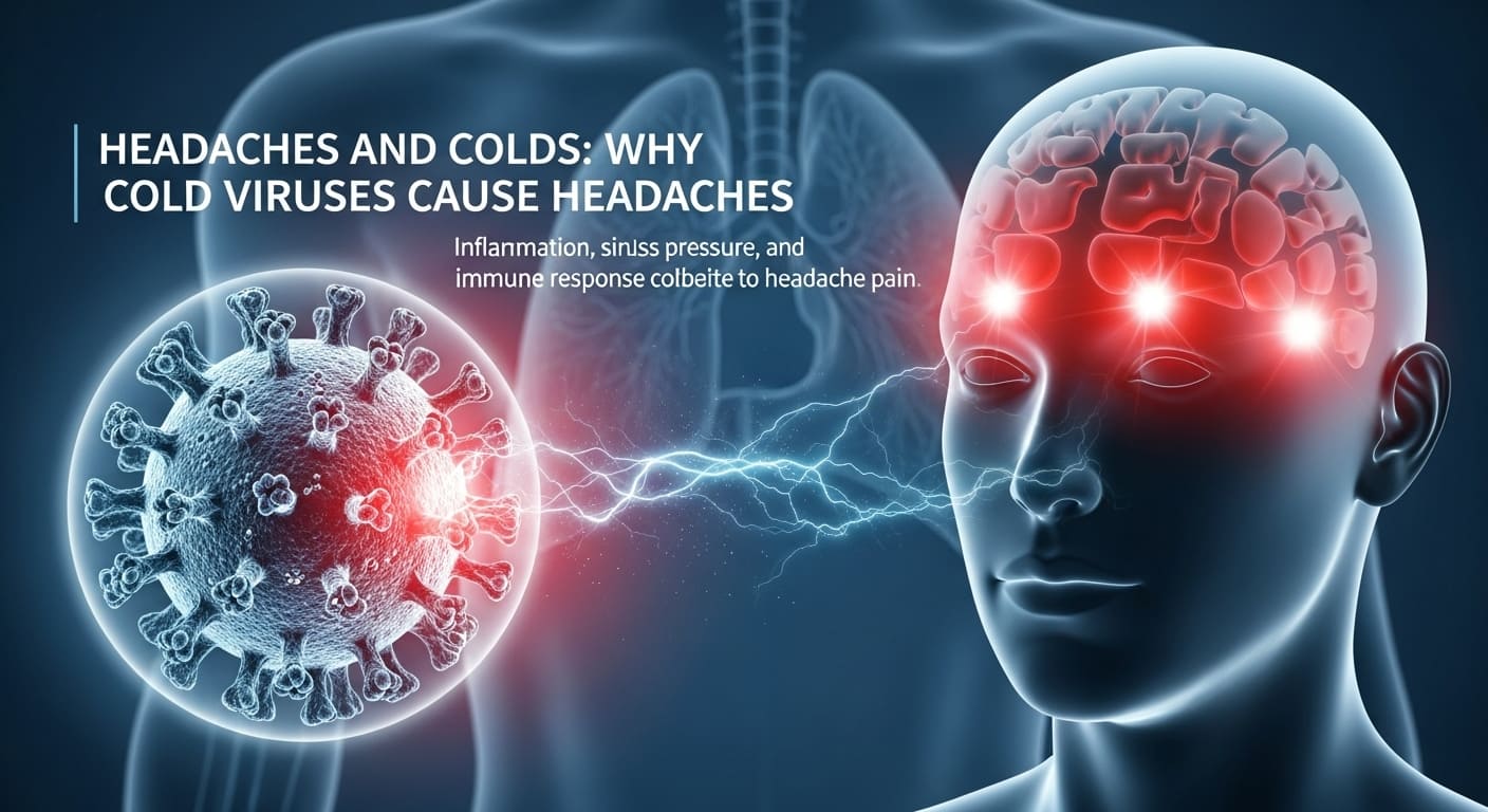 두통과 감기, 감기 바이러스가 두통을 유발하는 이유