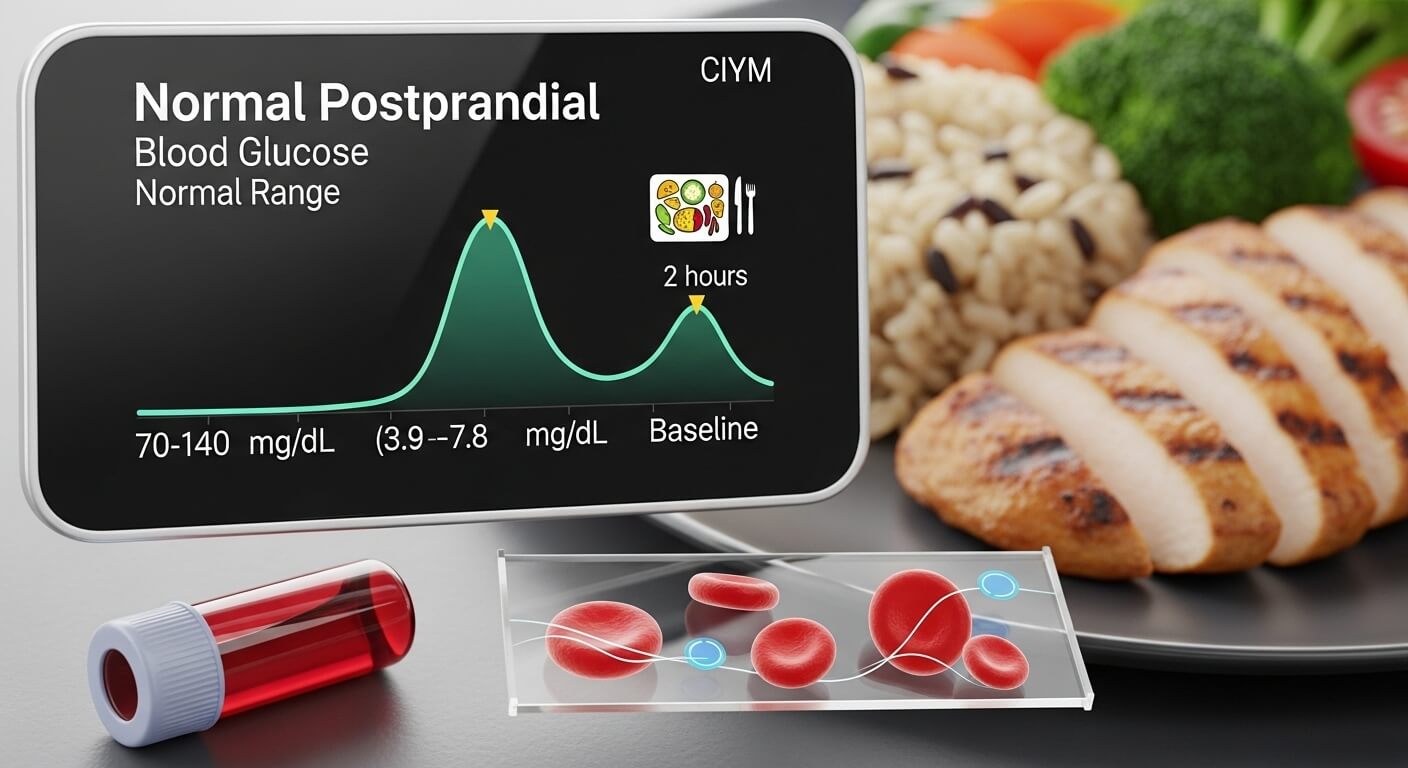 식후 혈당 정상수치