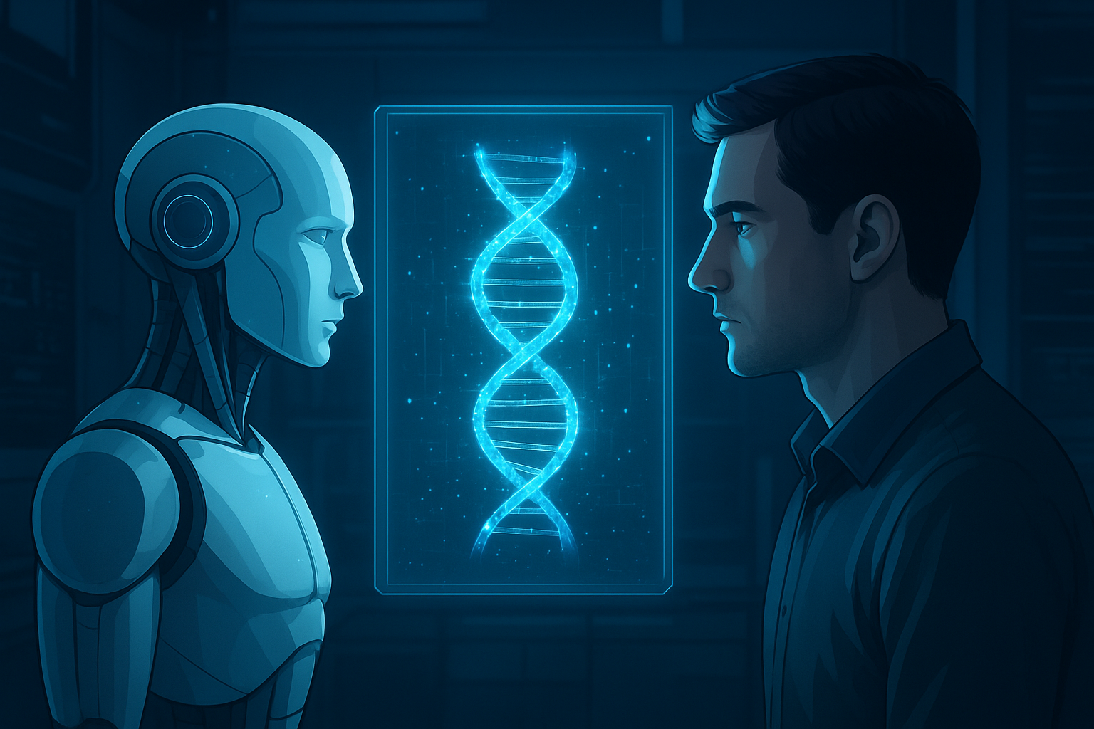🧬 AI 인간 복제의 윤리 — 유전자 데이터로 만들어진 ‘디지털 트윈 휴먼’