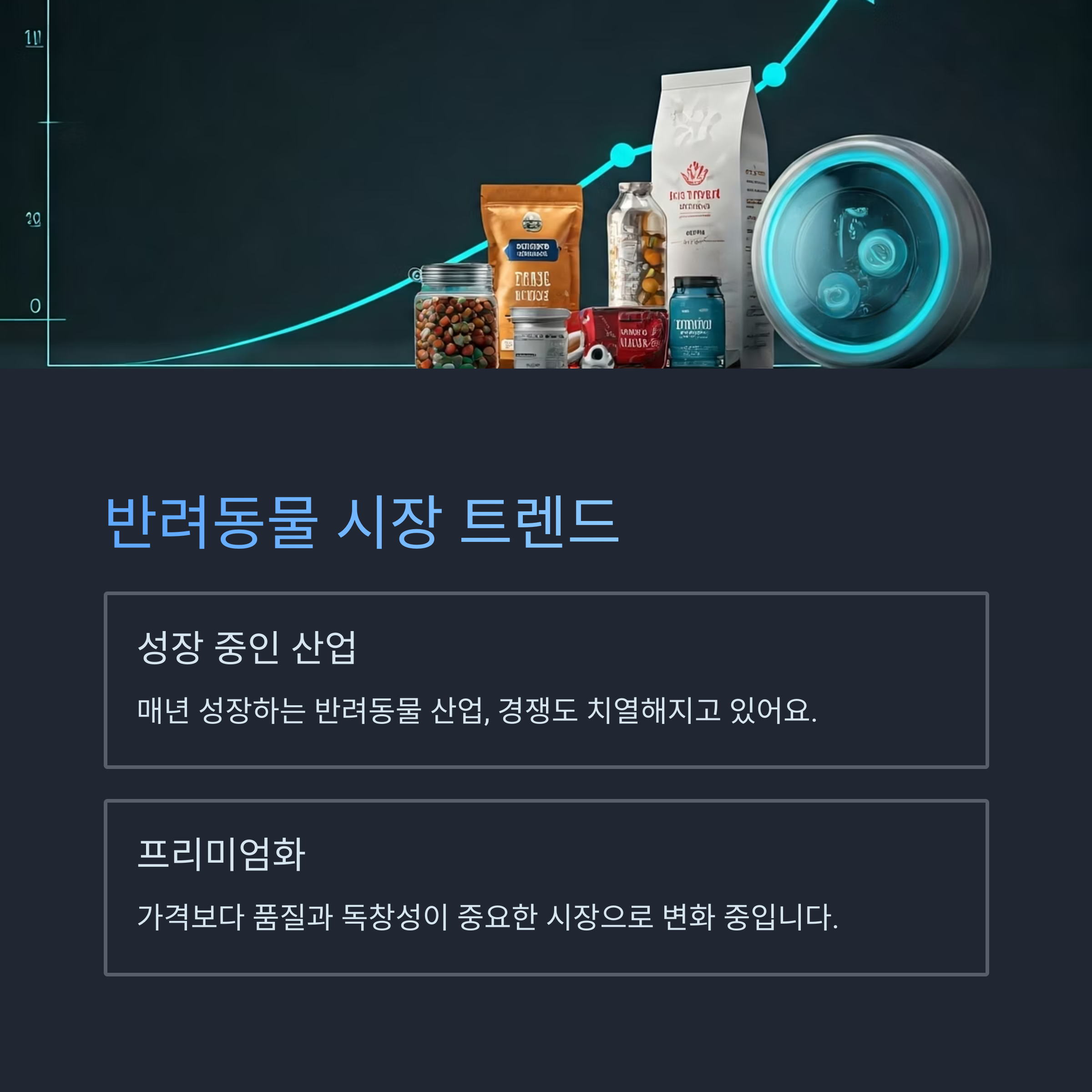 반려동물 용품 시장 조사하기
