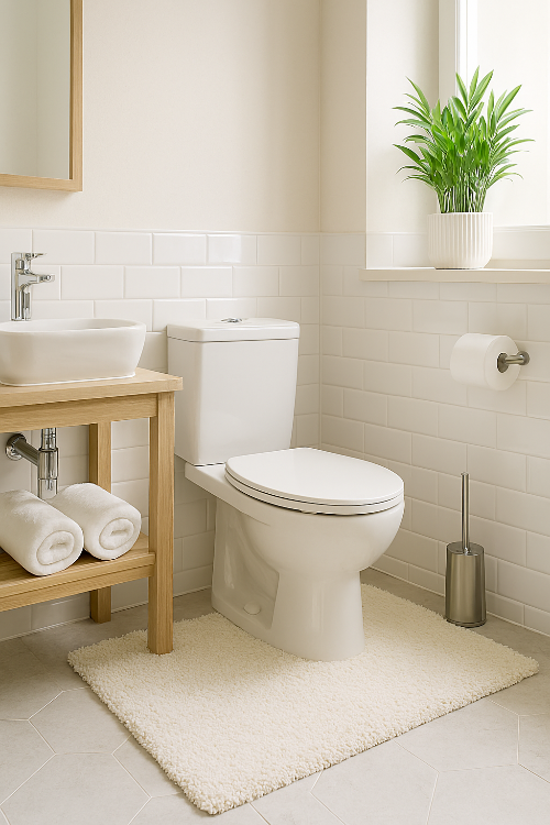 천연세제, 변기, 청소도구 이미지