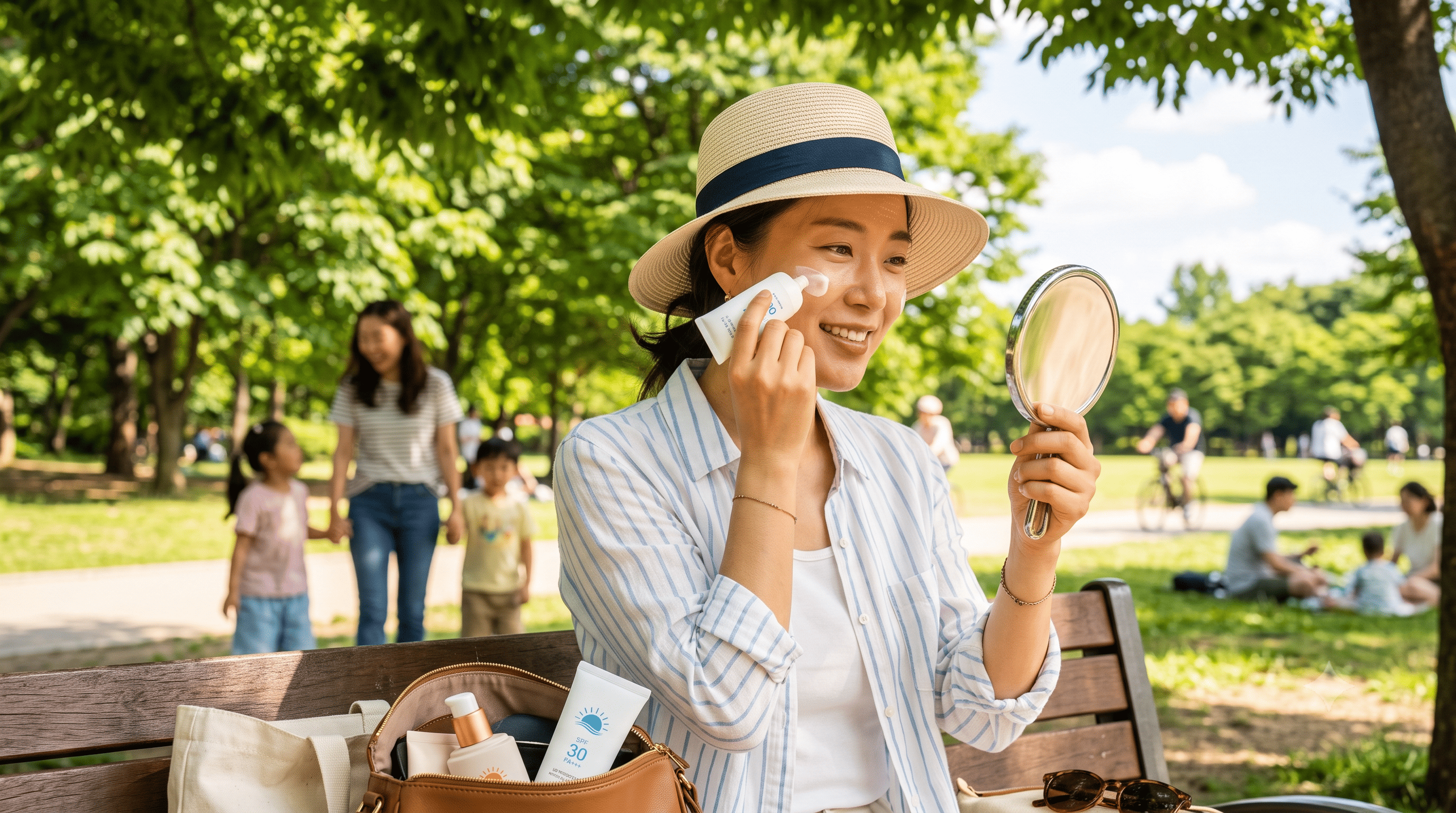 여름철 올바른 도포량과 재도포 방법
