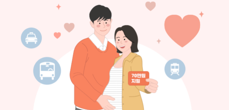 임산부교통비70만원