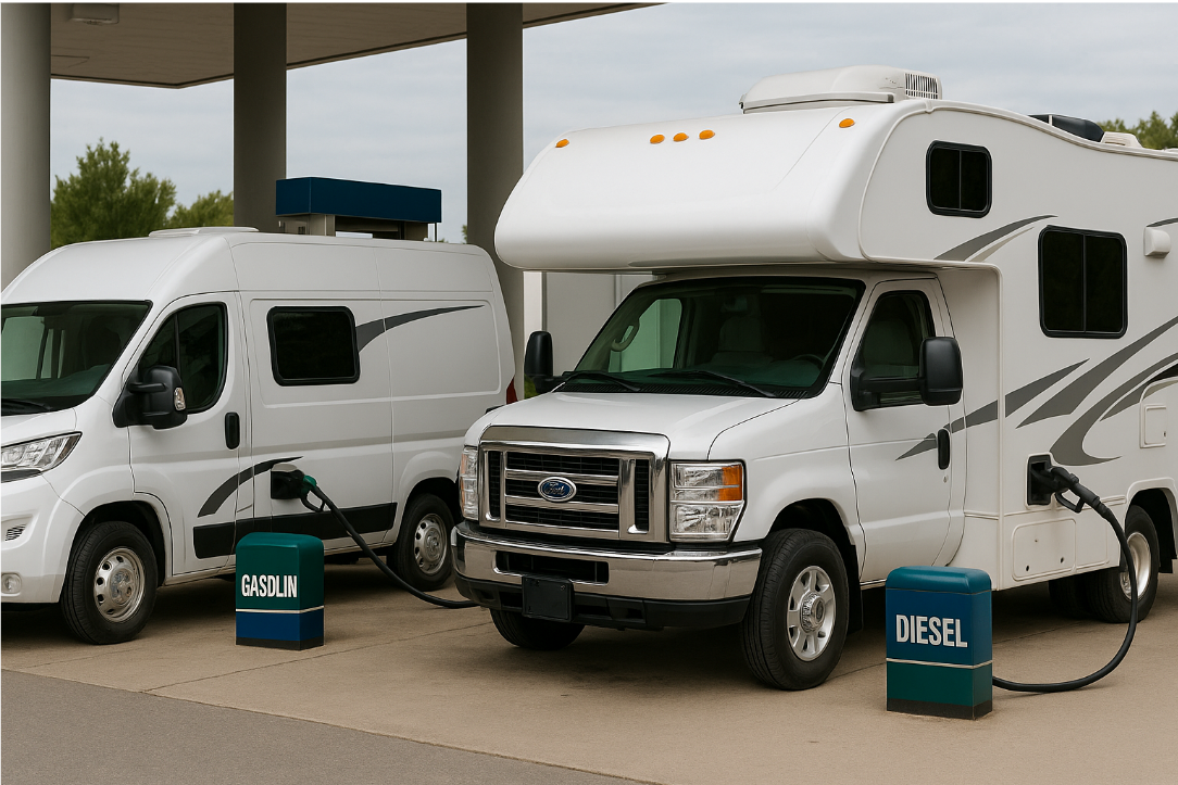 소형은 휘발유, 중형은 디젤