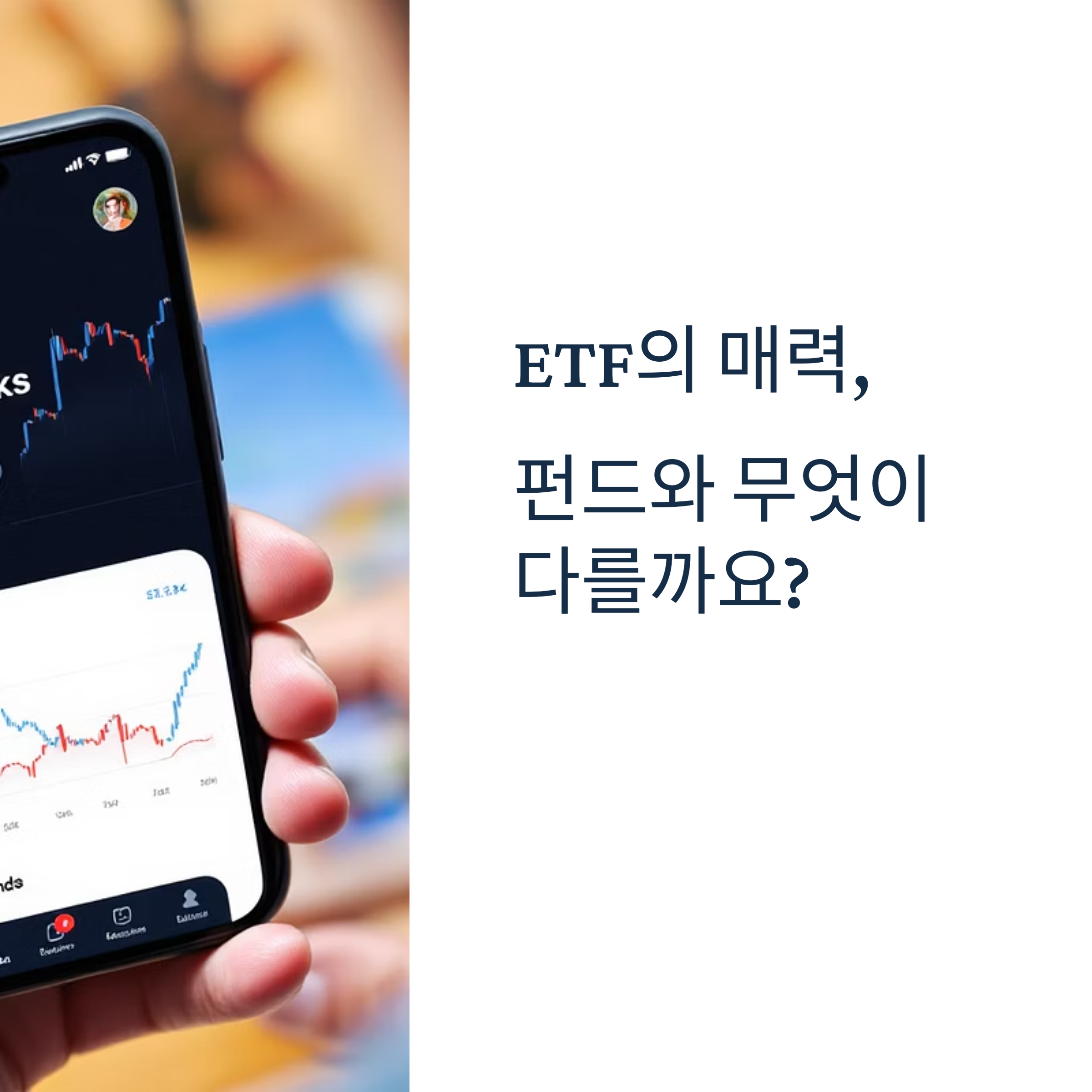 펀드와 무엇이 다를까요? 관련된 그림