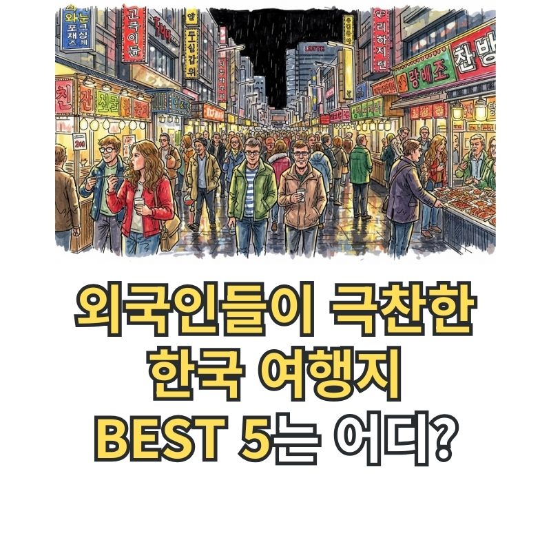 서울 명동 야경