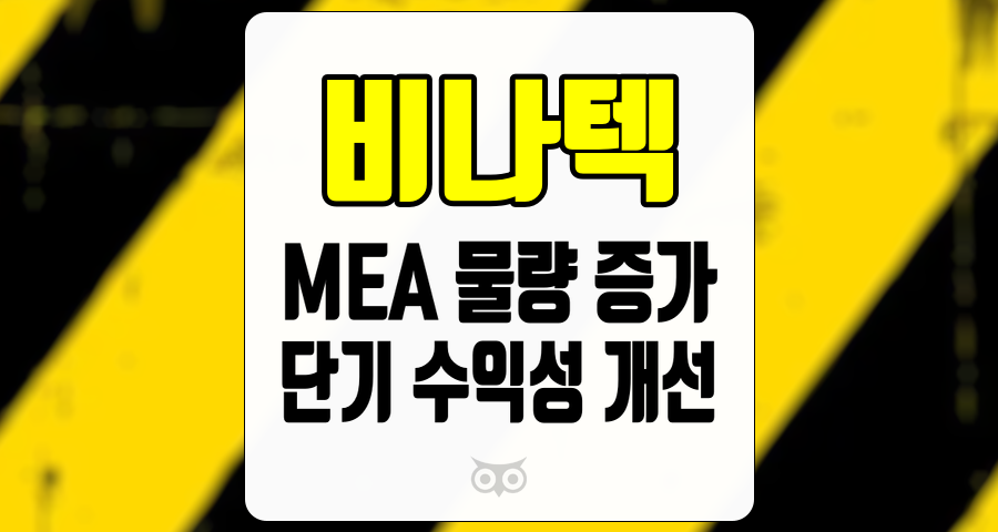 비나텍, 단기 수익성 개선을 위한 과제와 성장 가능성