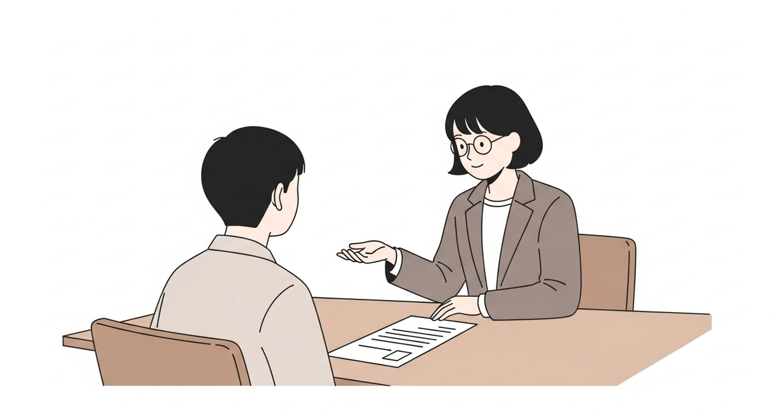 고용보험 문서를 확대해 보는 장면&amp;#44; 가입 이력을 점검해야 합니다.