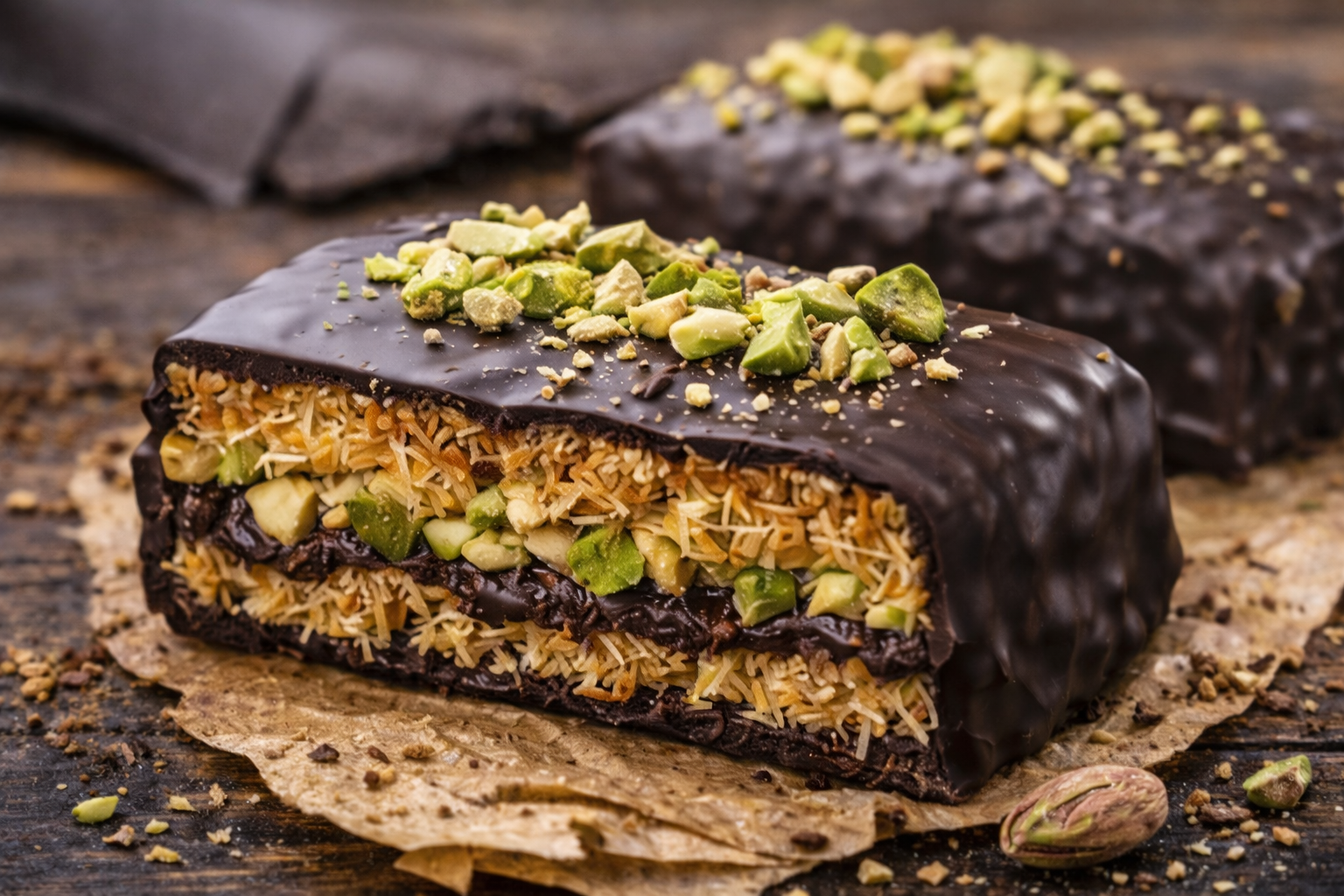 카다이프면 두쫀쿠