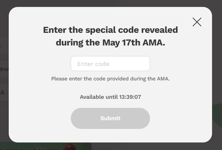 Delabs AMA Special Code May 17th