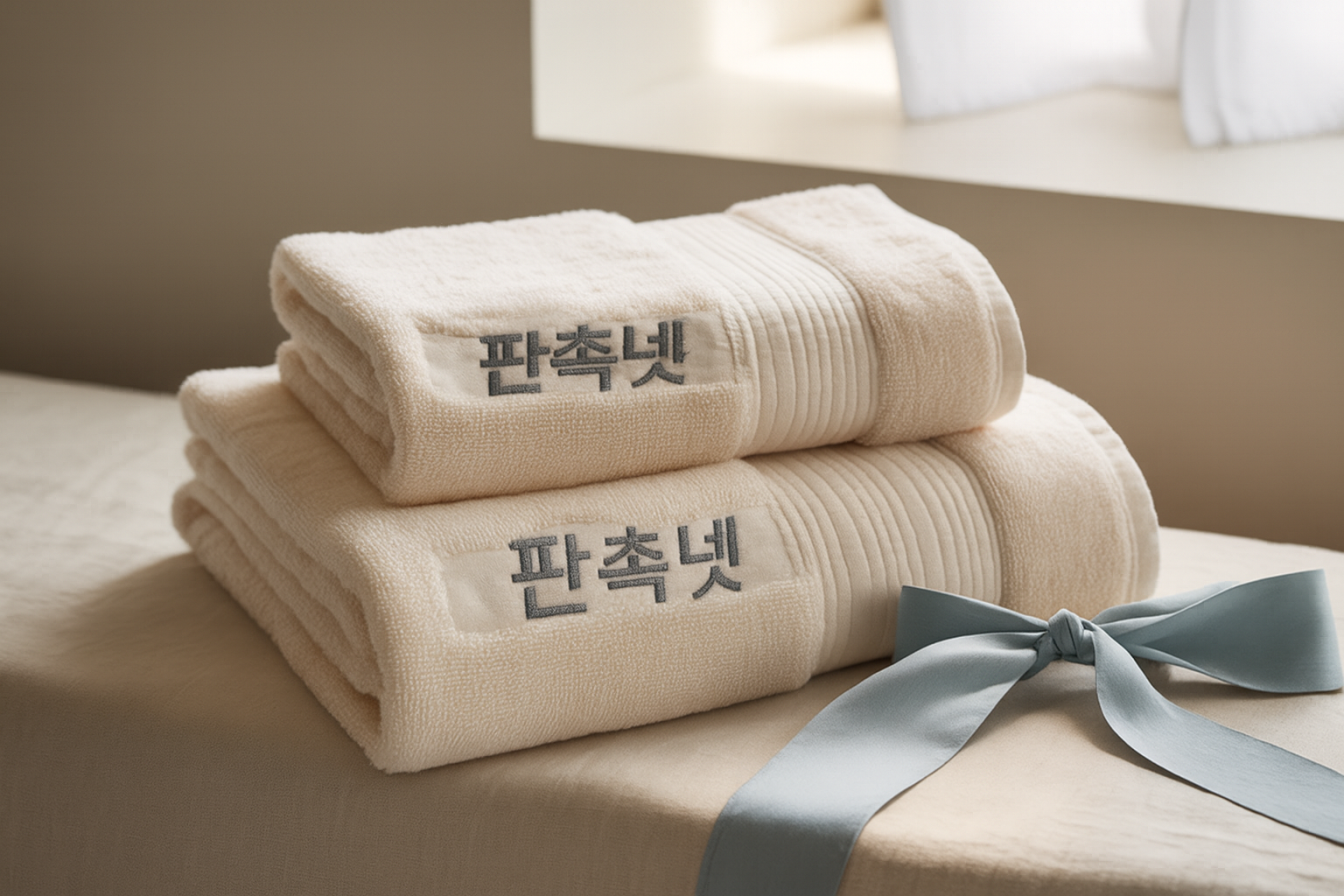 수건 기념품 제작