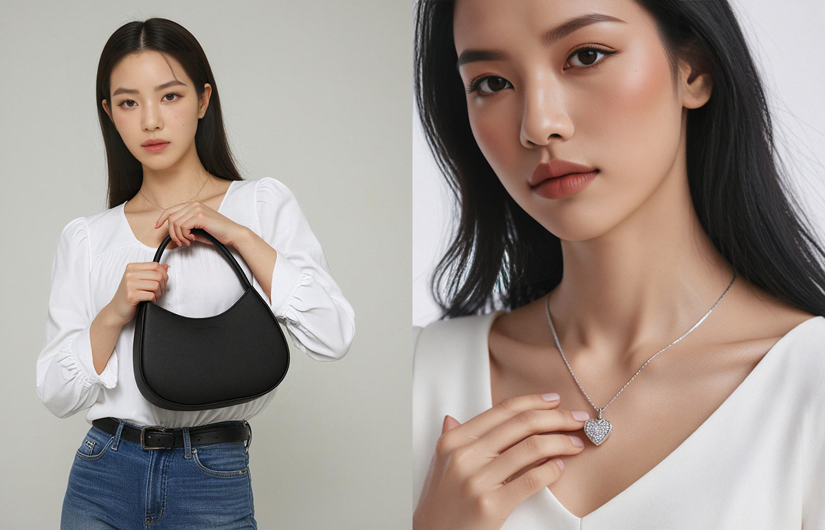 AI model images created with Draph Art