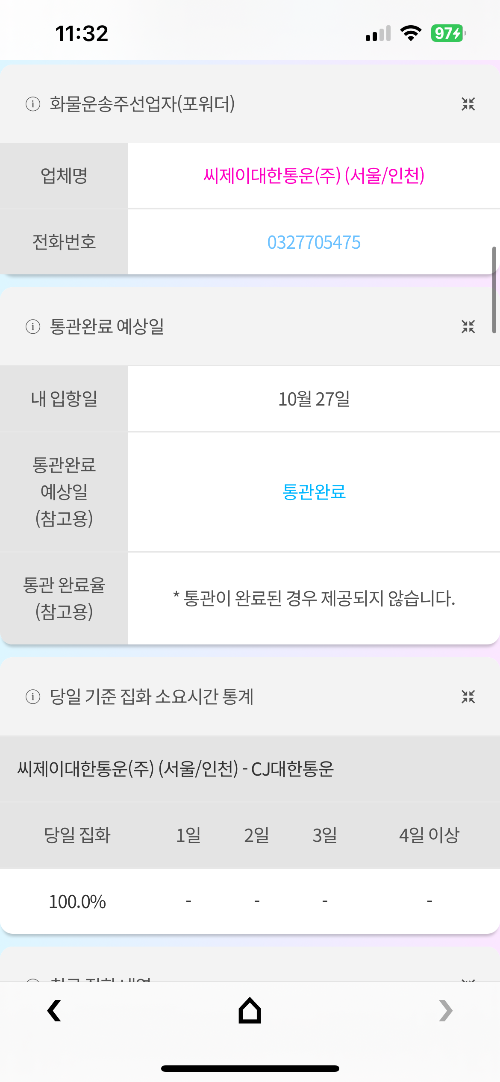 해외직구 배송조회