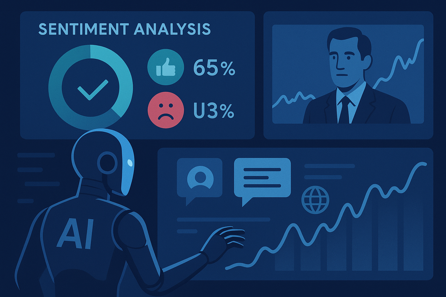 "여론분석, AI가 움직인다"에 대한 이미지입니다.