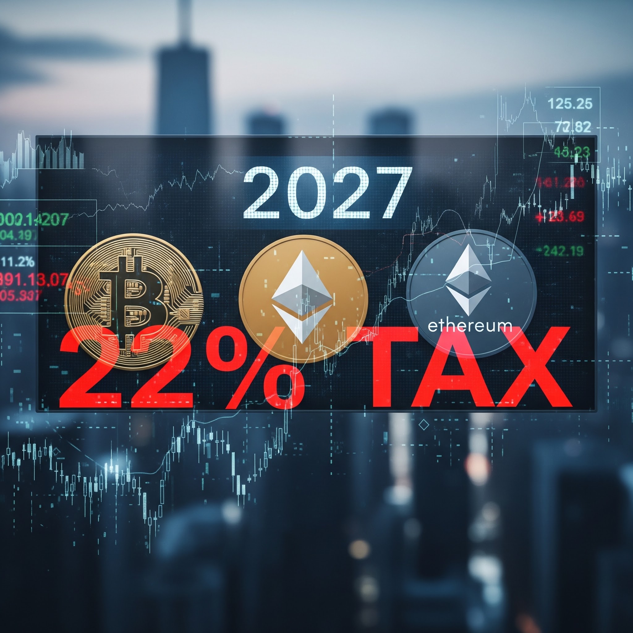 2027년부터 시행되는 가상자산 과세 제도와 비트코인 22% 세율 안내 썸네일