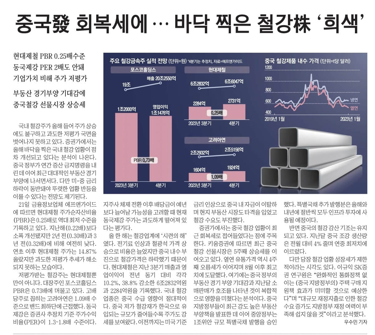 11월 22일 수 신문스크랩