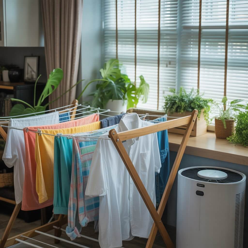미세먼지 많은 날 빨래 말려도 될까? 실내·야외 건조 방법 정리