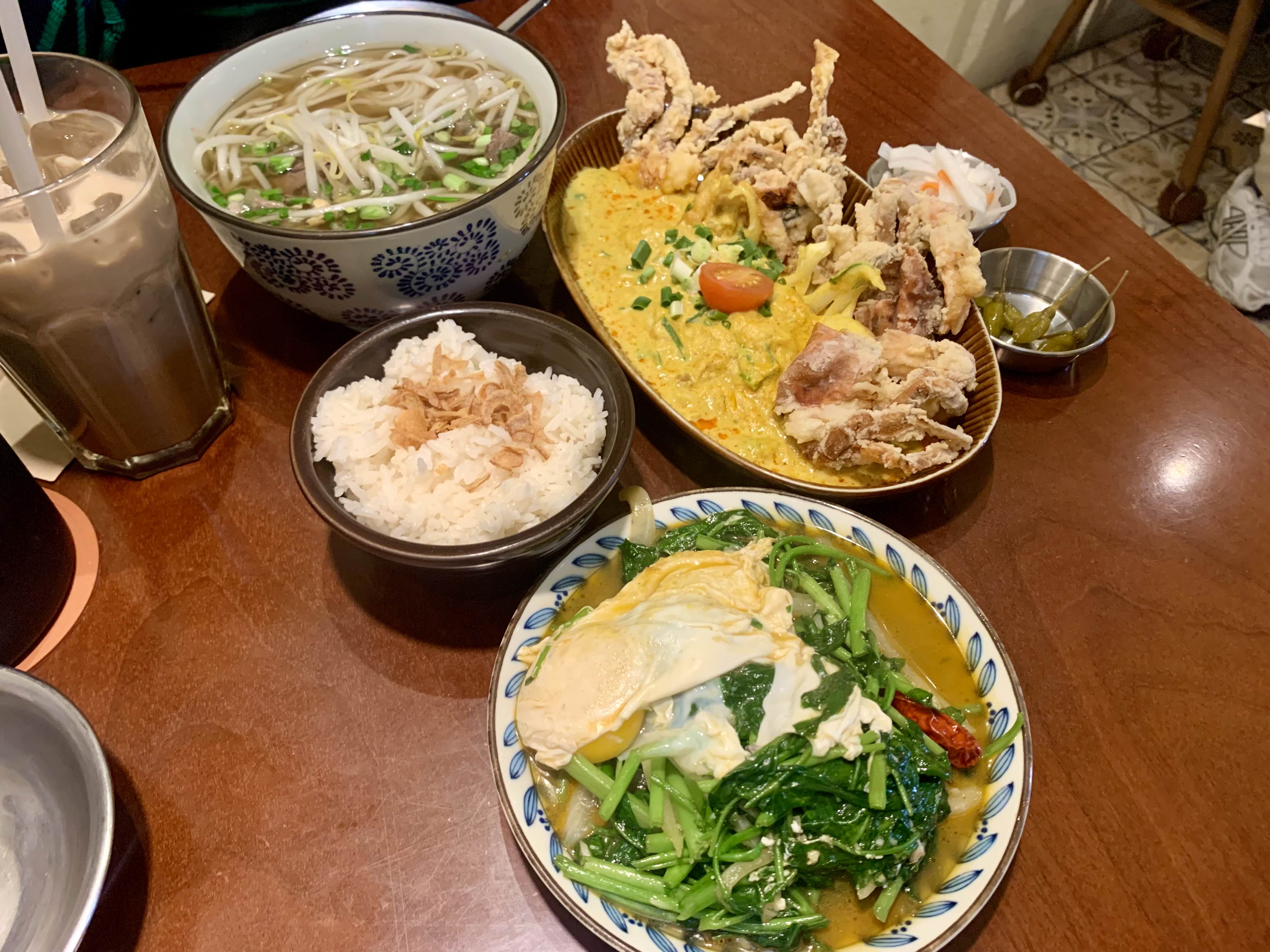 타이백스트릿 세트 메뉴