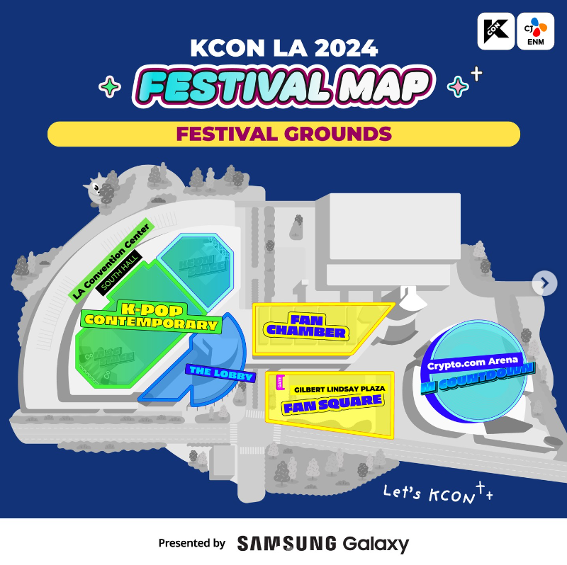 KCON LA 2024 크립토닷컴 아레나 공연장