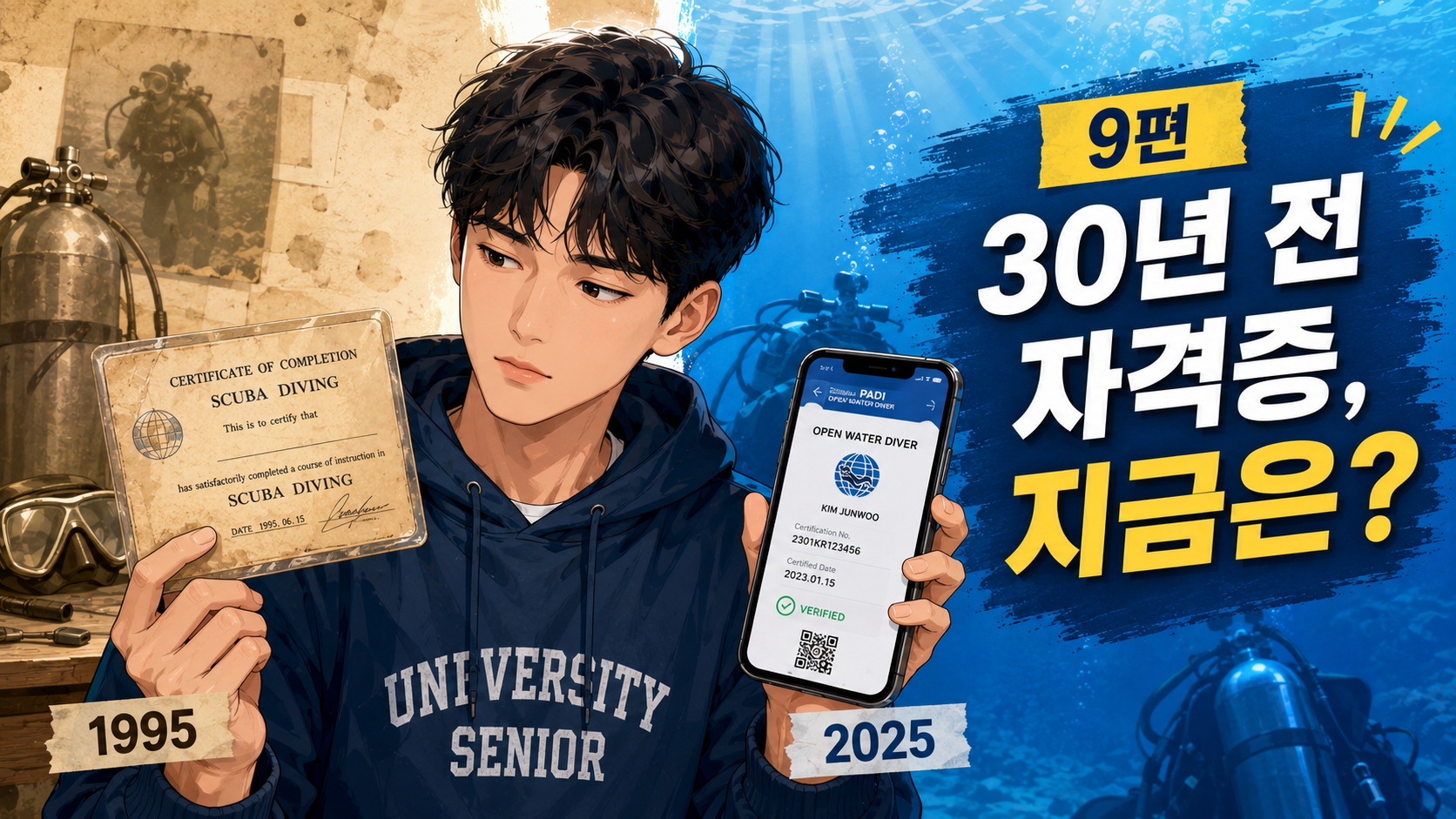 스쿠버 다이빙 자격증 로드맵 9편