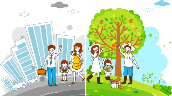 도시생활과 농촌생활