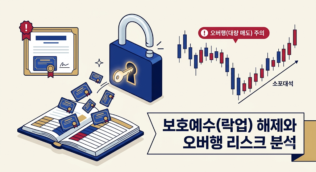 보호예수 해제와 오버행 리스크