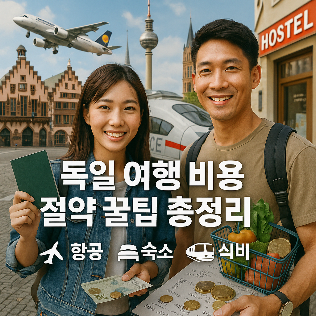 독일 여행 비용 절약 꿀팁 총정리 항공 숙소 교통 식비까지 완벽 공략
