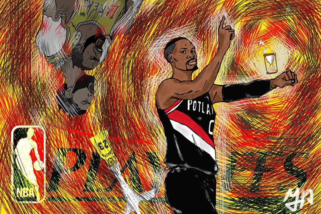 데미안 릴라드 일러스트