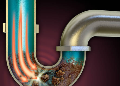 화장실 배수구 청소