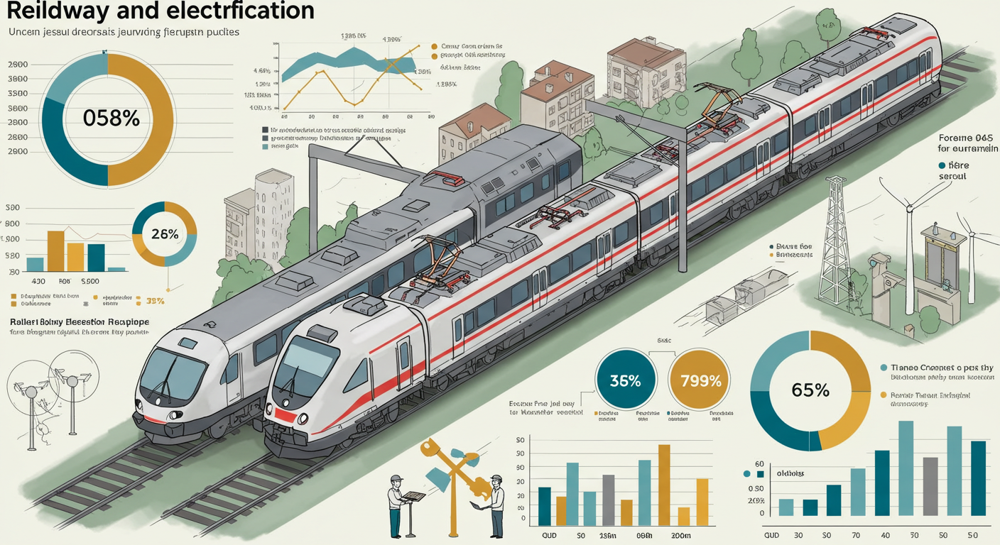 철도 전기화의 경제성과 환경성 비교