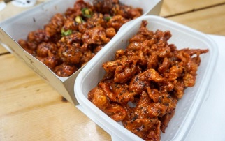닭껍질강정