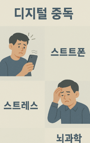 디지털 중독 (스마트폰, 스트레스, 뇌과학)
