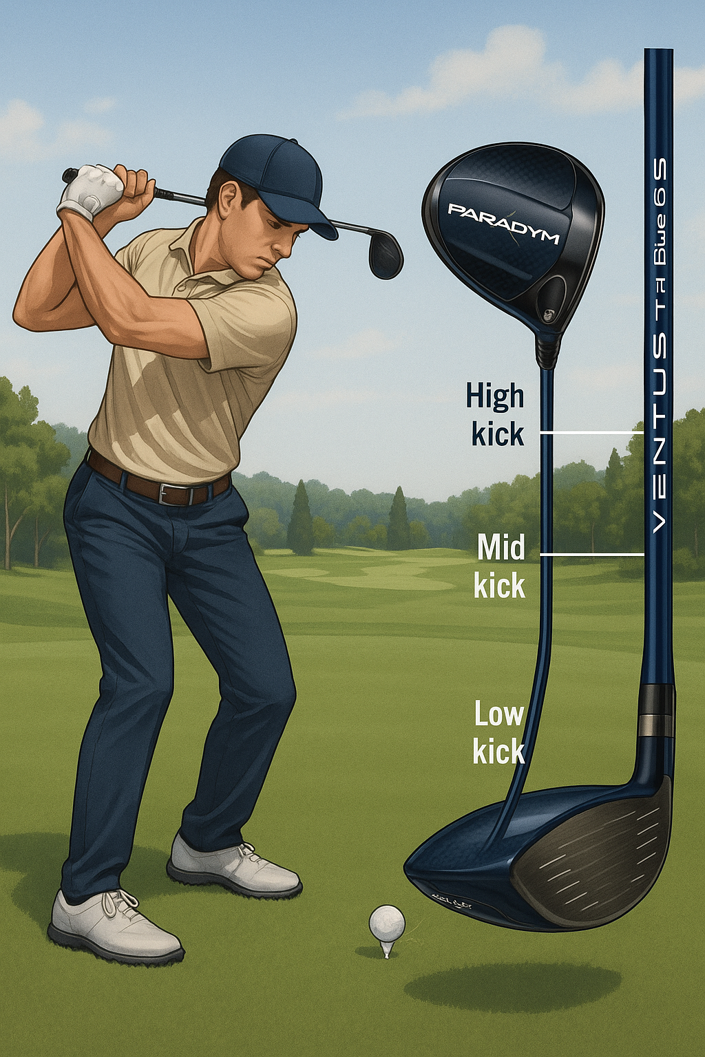드라이버 샤프트 킥 포인트