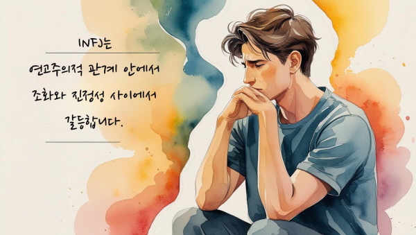 INFJ는 연고주의적 관계 안에서 조화와 진정성 사이에서 갈등합니다