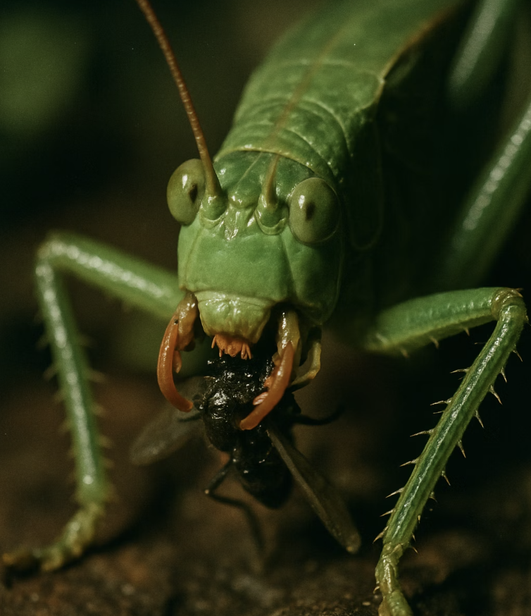 초록색 갑옷의 작은 사냥꾼