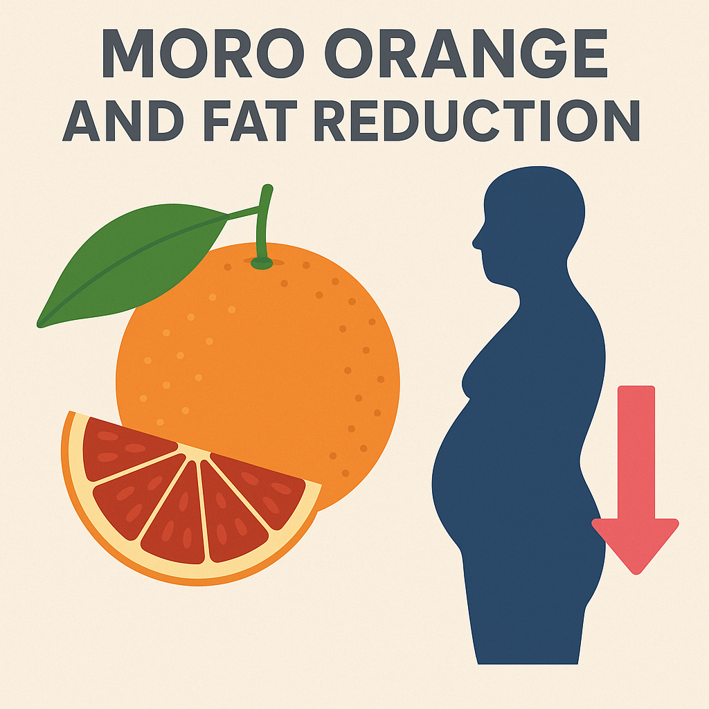 모로오렌지(레드오렌지)와 체지방 감소 효과: 과학적 근거로 보는 다이어트 기능성