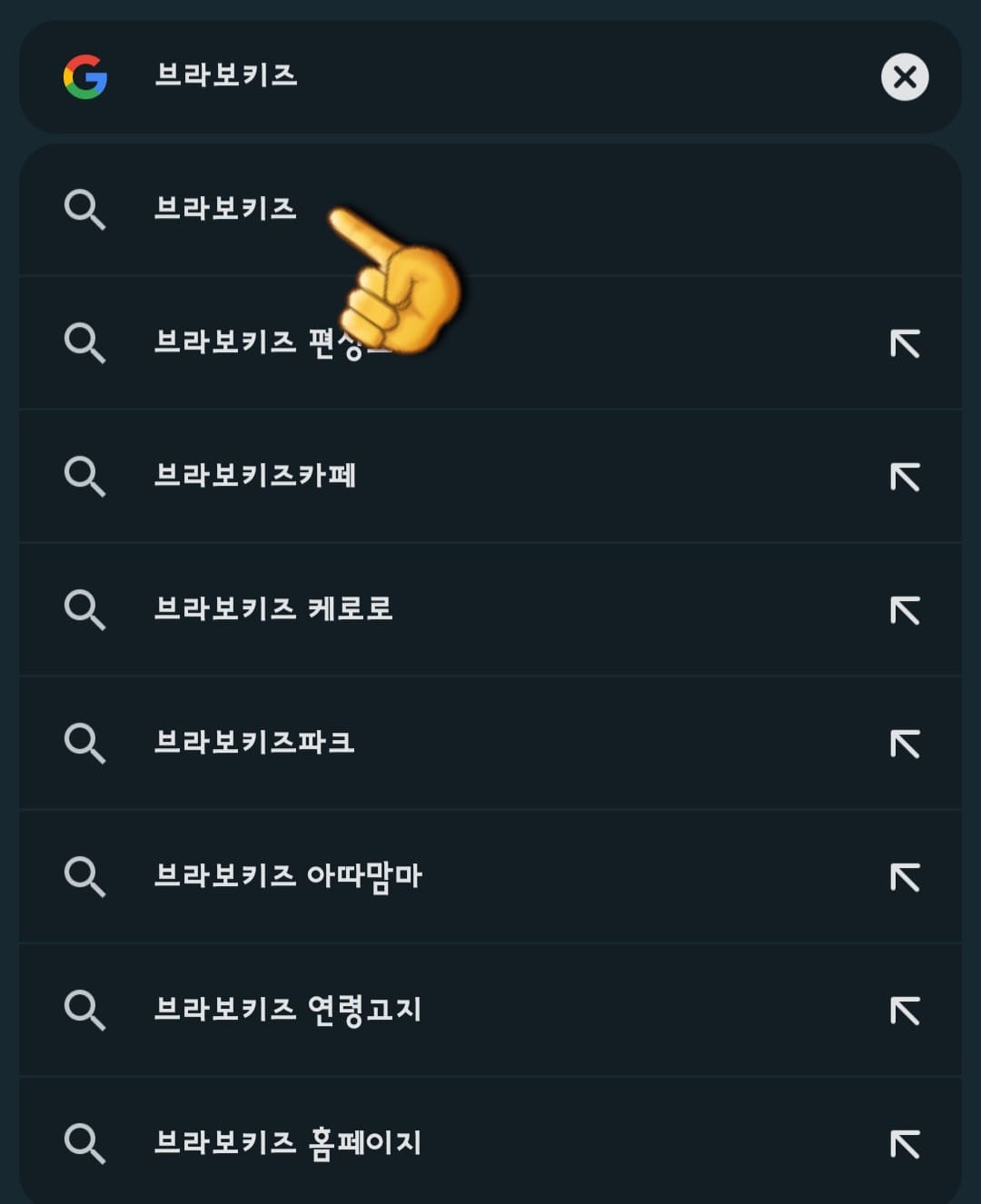 브라보키즈-편성표-및-채널번호-확인하는-법-다음,-네이버,-구글-검색창에-브라보키즈를-입력하고-검색합니다.