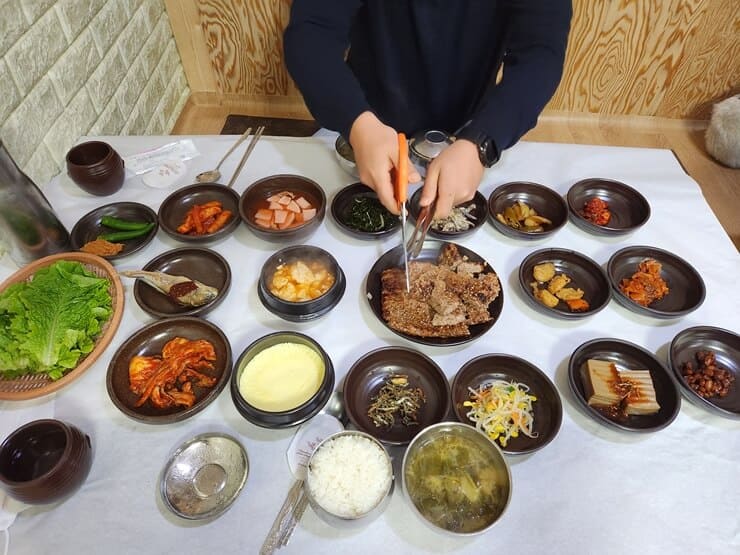 떡갈비한정식