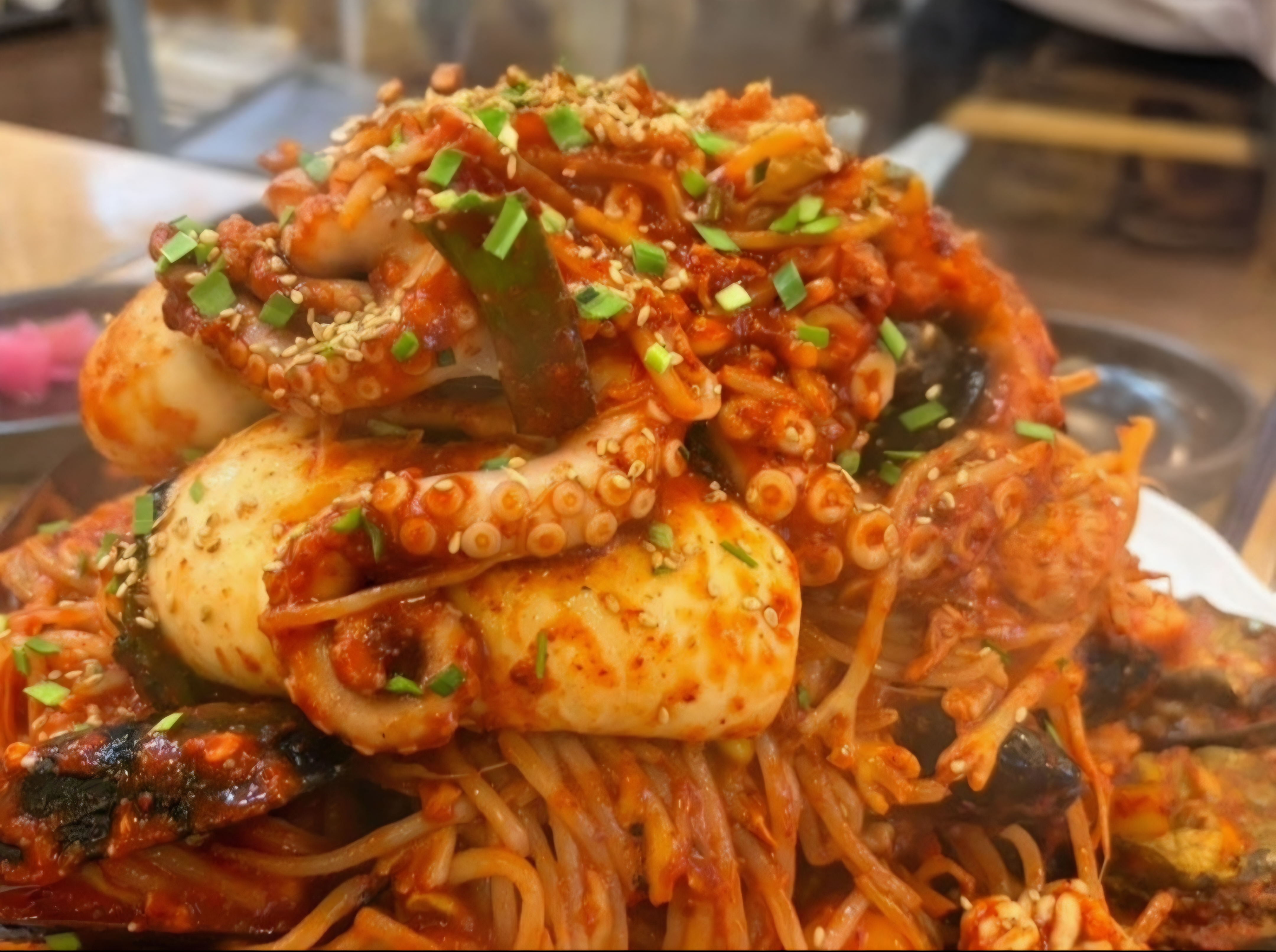 강동구 해물찜 낙지 홍합 전복 콩나물