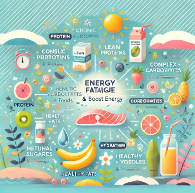 만성 피로 극복: 활력 넘치는 식습관 가이드 관련 사진
