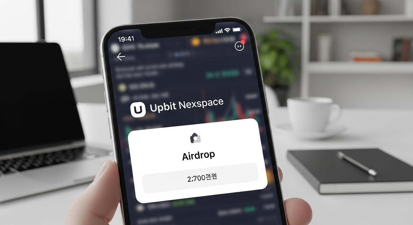 업비트 넥스페이스 에어드랍